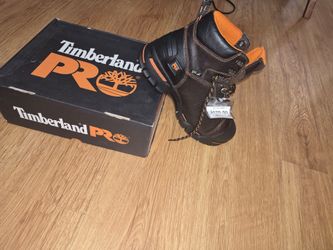 Timberland work steel toe boots