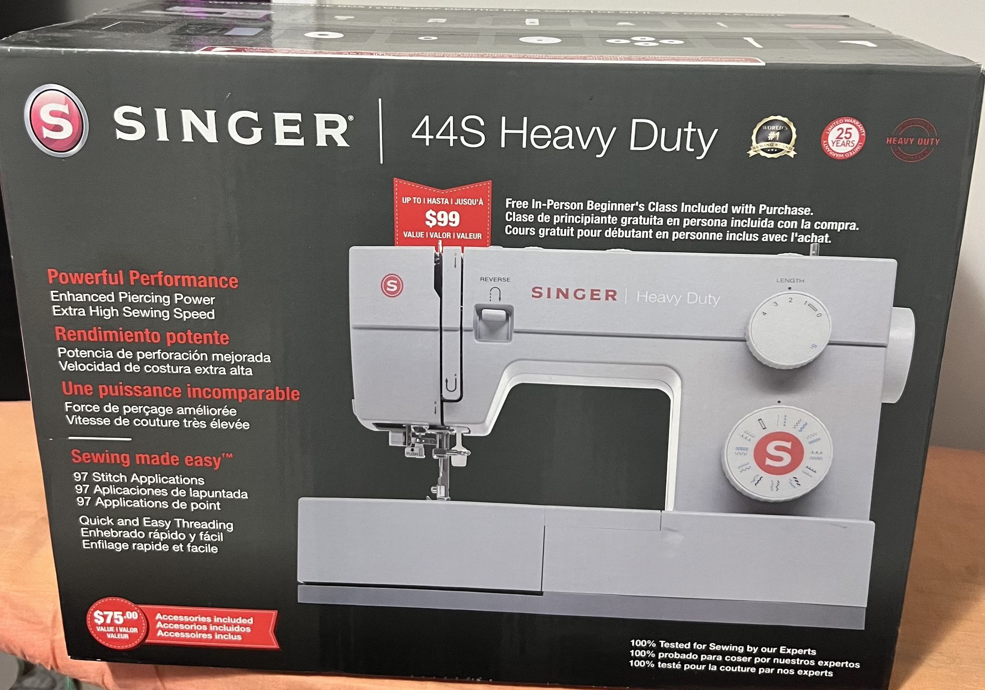 Singer 44S Heavy Duty Sewing Machine