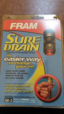 Fram sure drain