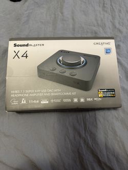 Sound Blaster X4