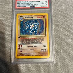 2000 P.M. 2 Player Cd-rom Machamp 1st Edition 