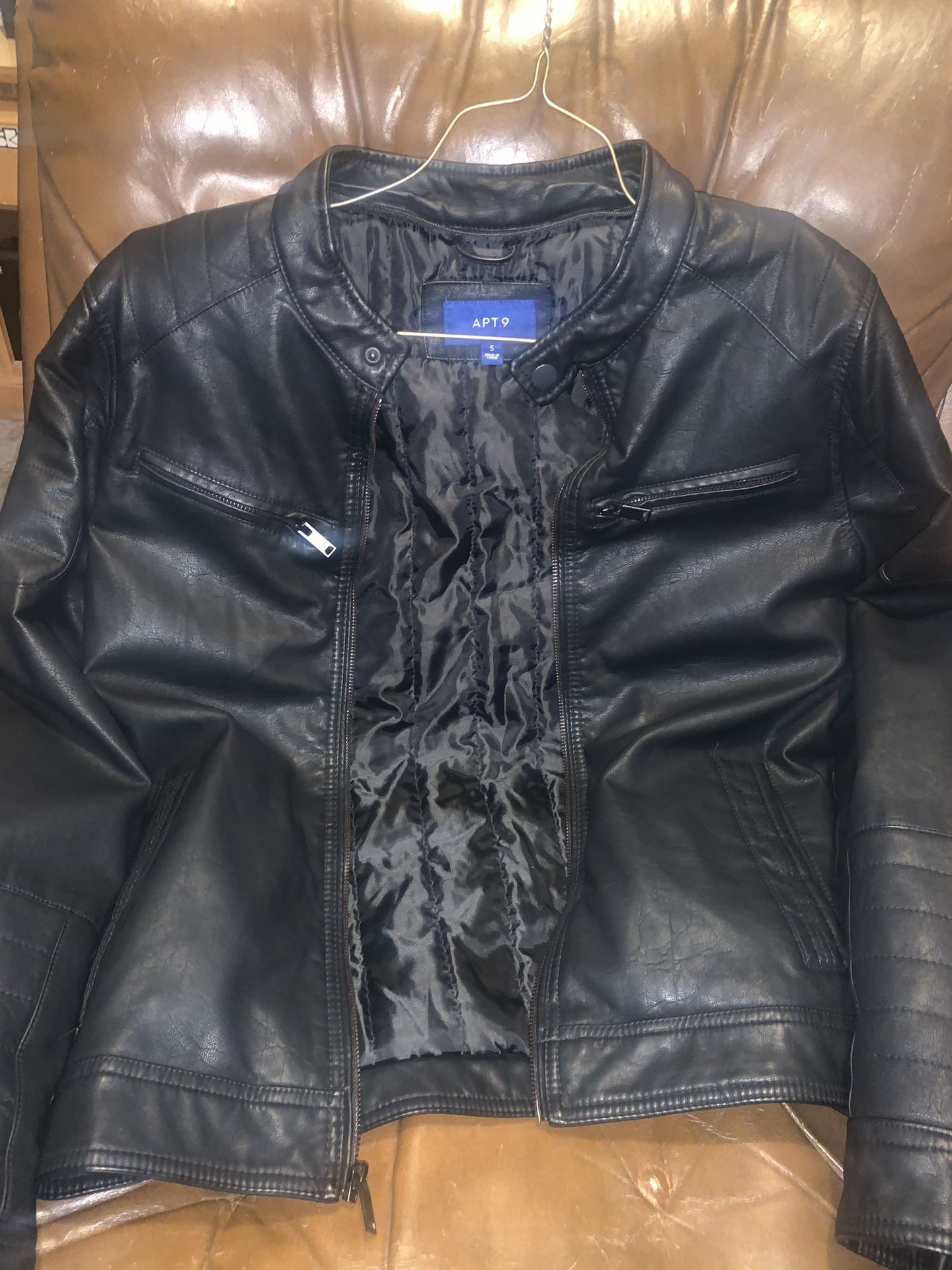 APT9 Leather Jacket