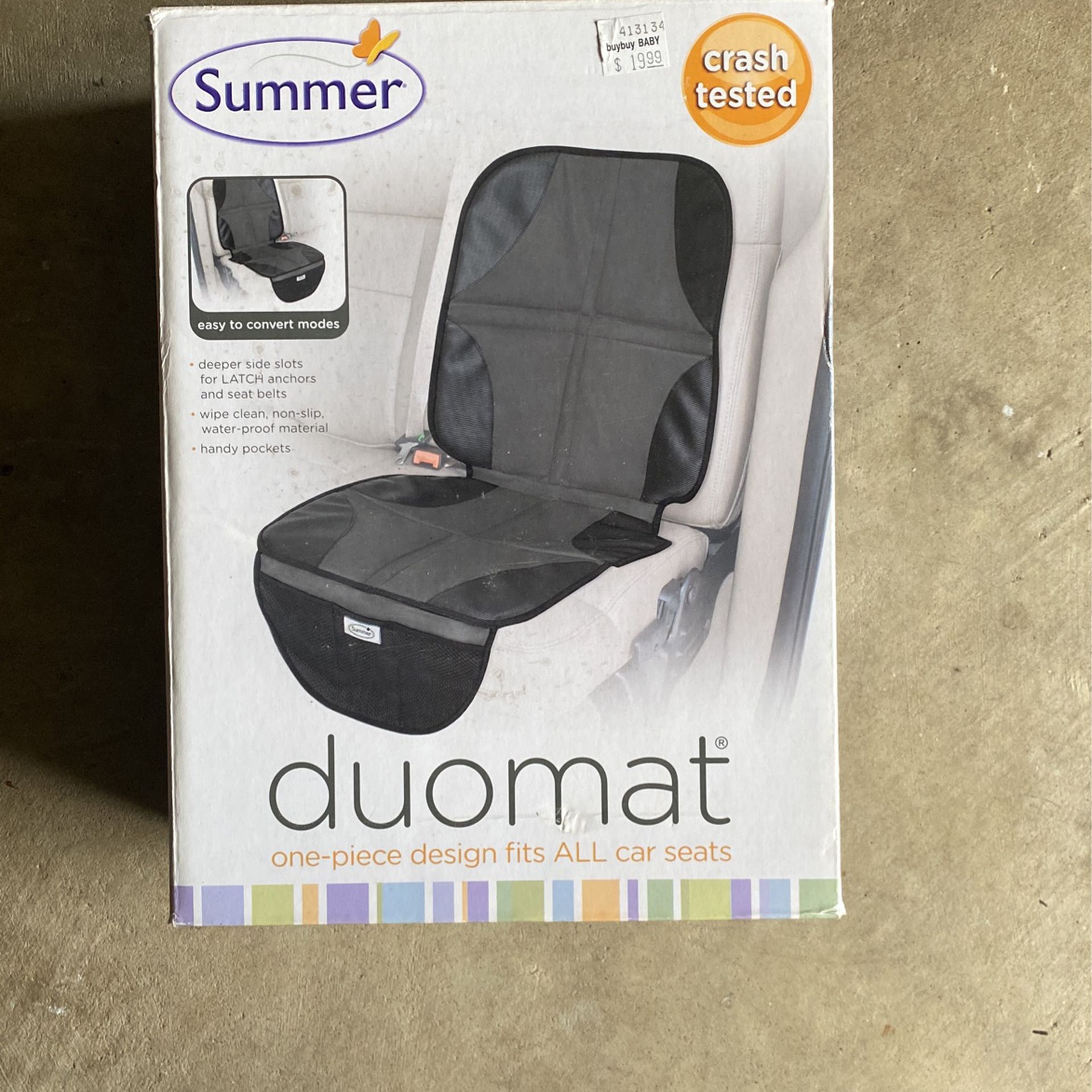 Seat protector for car seats