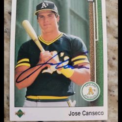 Jose Consayco Baseball Card 