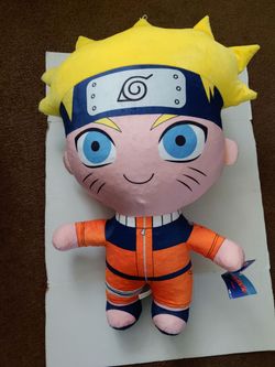 Naruto Large 19 Inch Tall Plush Toy w/tag Viz Media Official