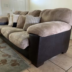 Beige Living Room Couch