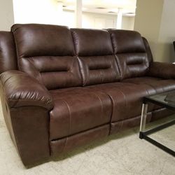 Reclining Sectional In Stock For Immediate Delivery 