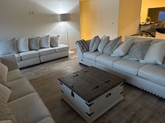 Extra large white sectional $1000
