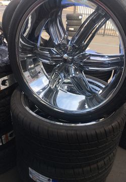 BRAND NEW TIRE AND WHEELS 26” For CHEY GMC 6LUGS
