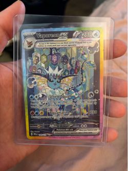 Vaporeon SIR from prismatic evolutions