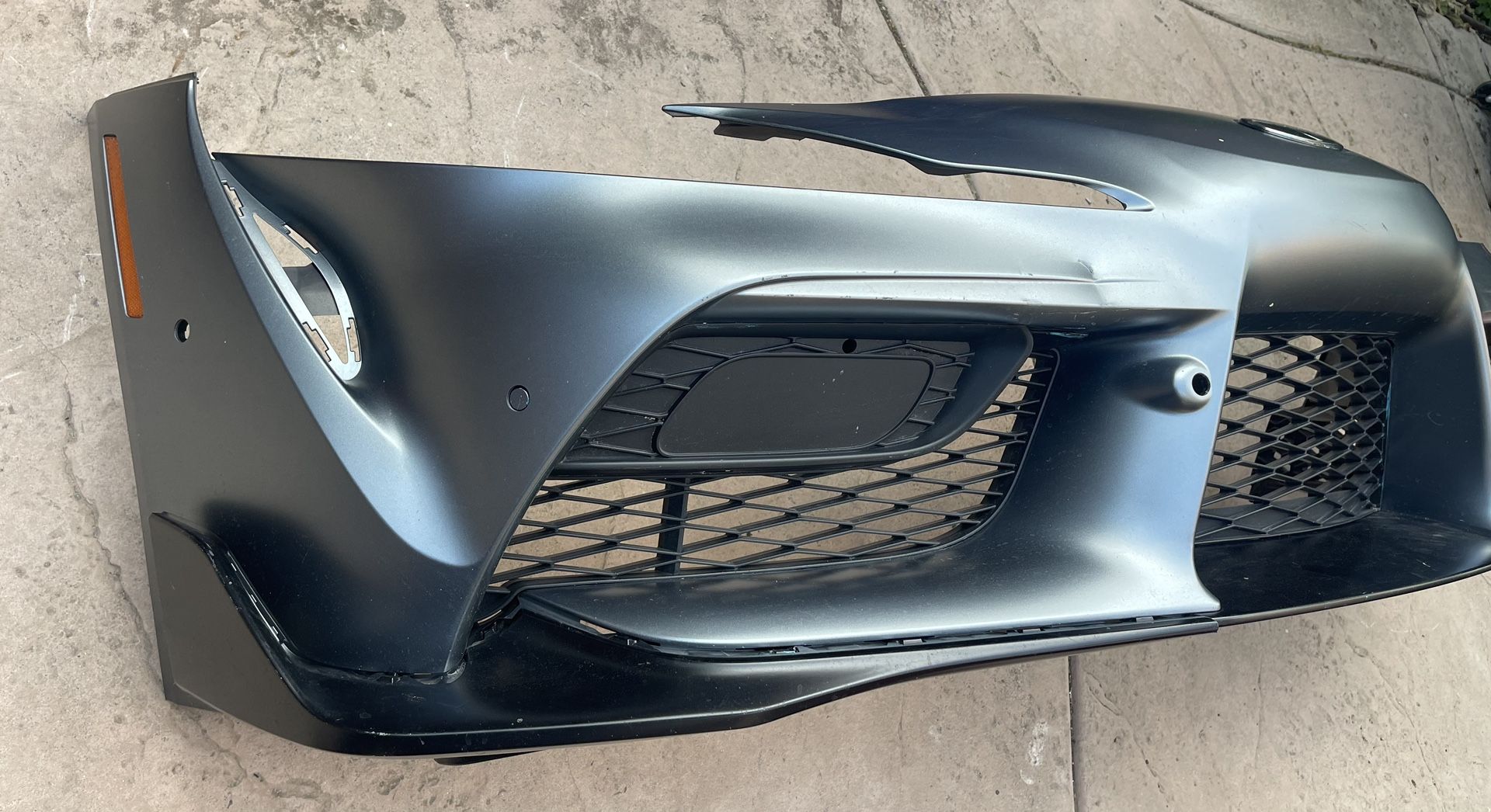 22 Up Toyota Supra Front Bumper Cover ( Grey Metallic)