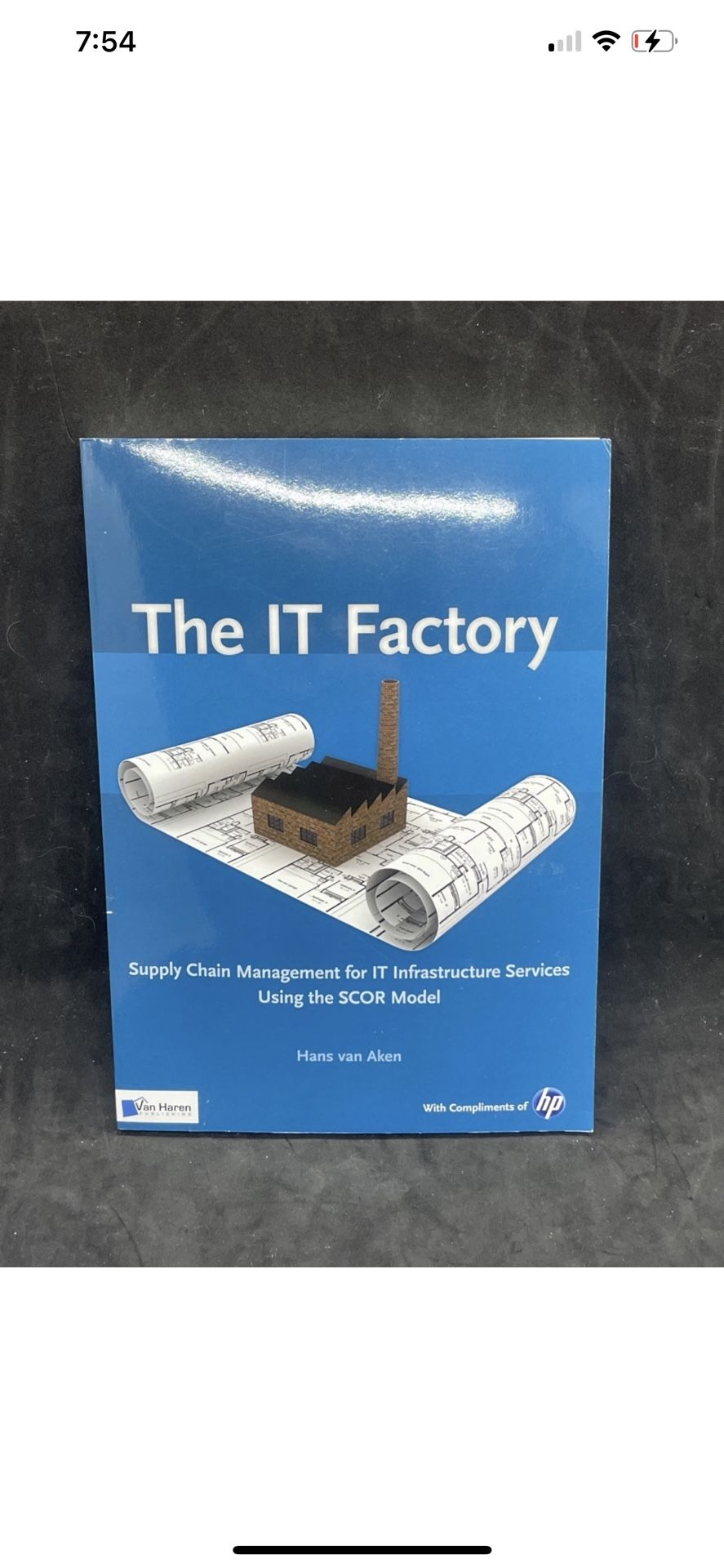 THE IT FACTORY Hans Van Aken By Van Haren Publishing. HP