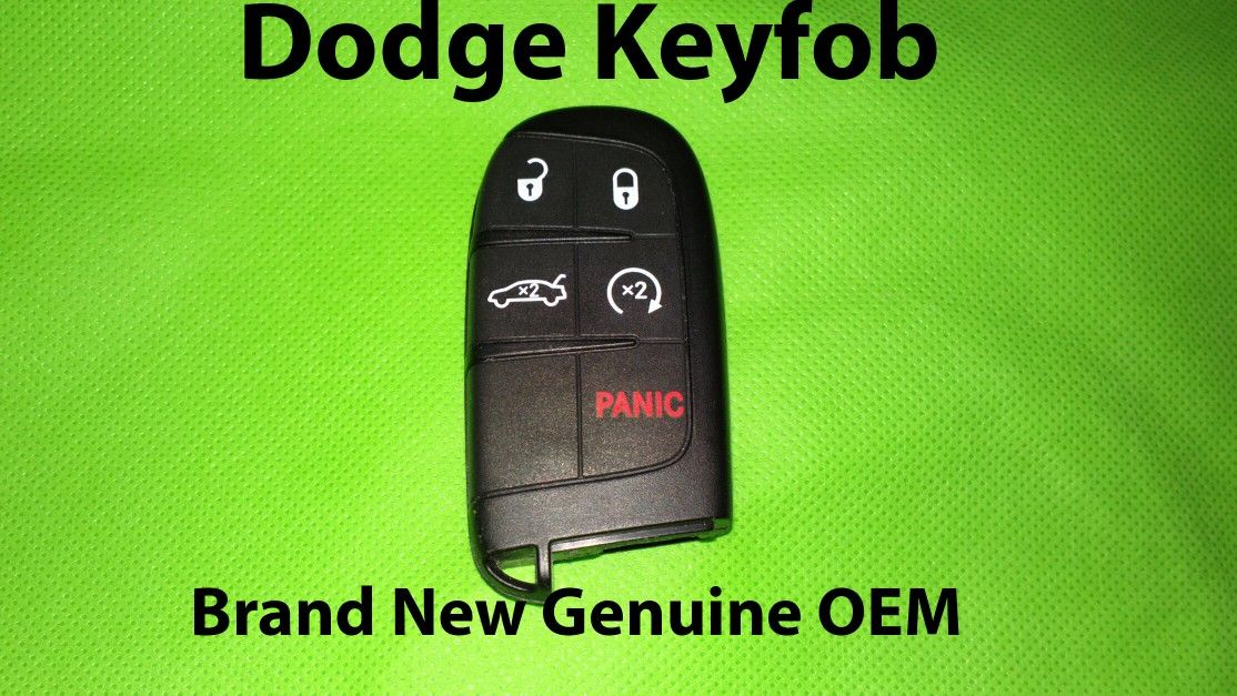 Dodge Keyfob w Remote Start Challenger Charger Genuine Key Fob New