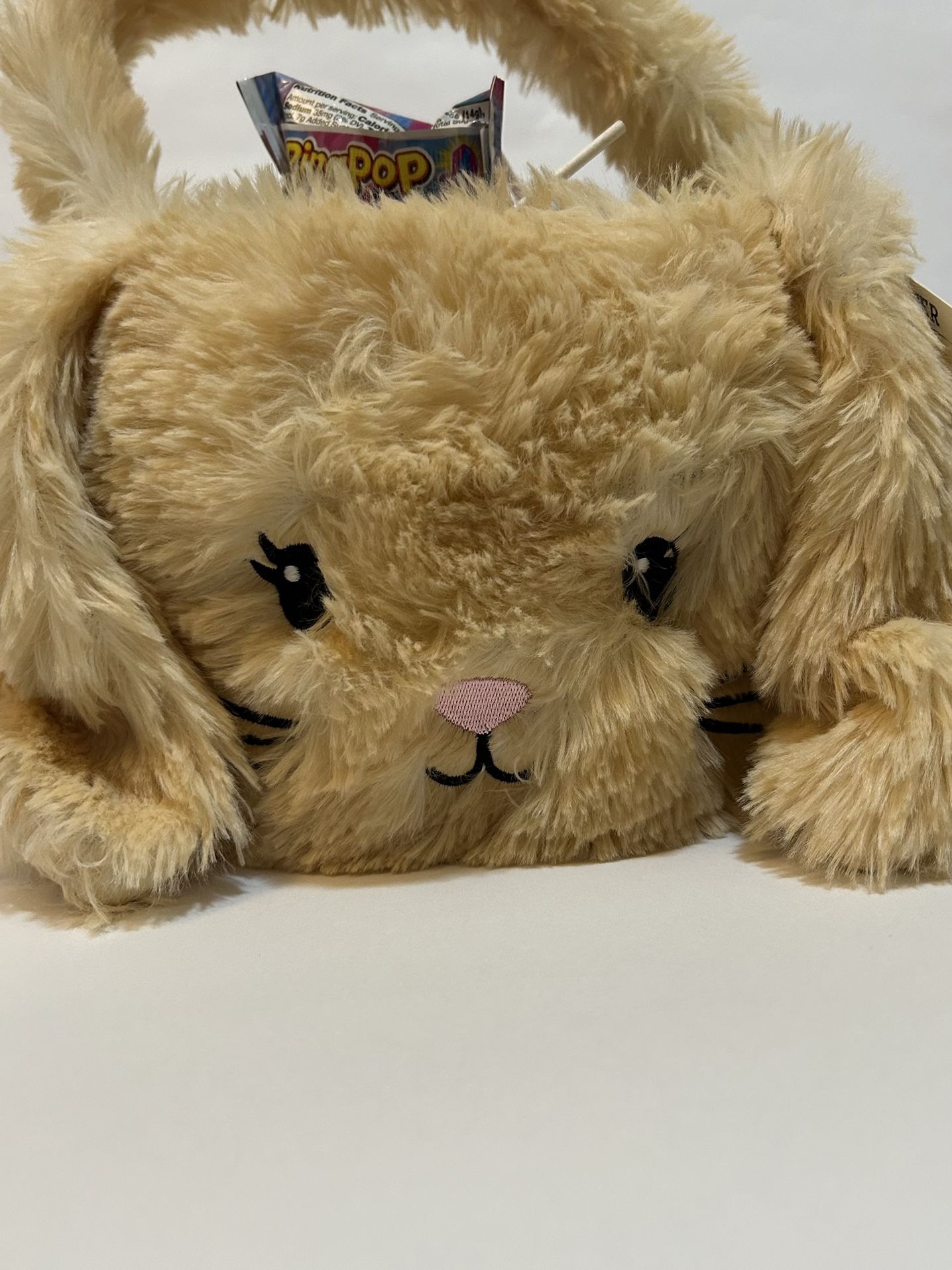 Easter Basket Plush Bunny Halloween Costume Accessory