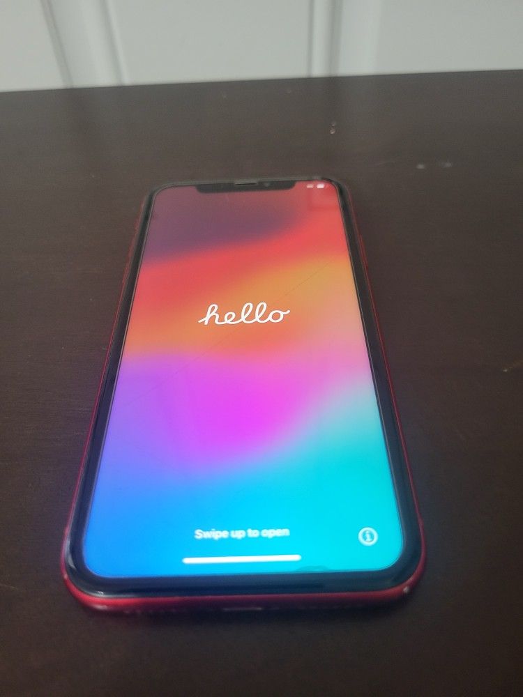 iPhone XR (Product Red, 64GB) - Unlocked - w/ Red Silicone Case
