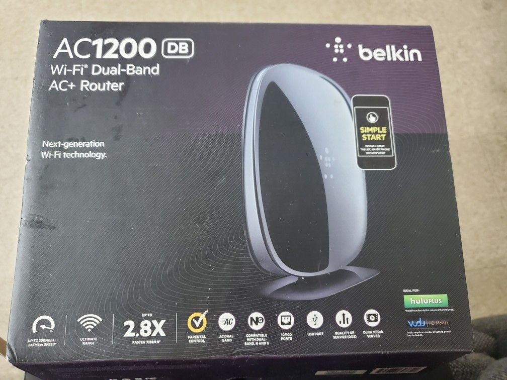 Belkin AC1200 DUAL BAND ROUTER