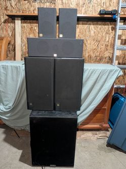 JBL 5.1 Surround Sound with large Subwoofer