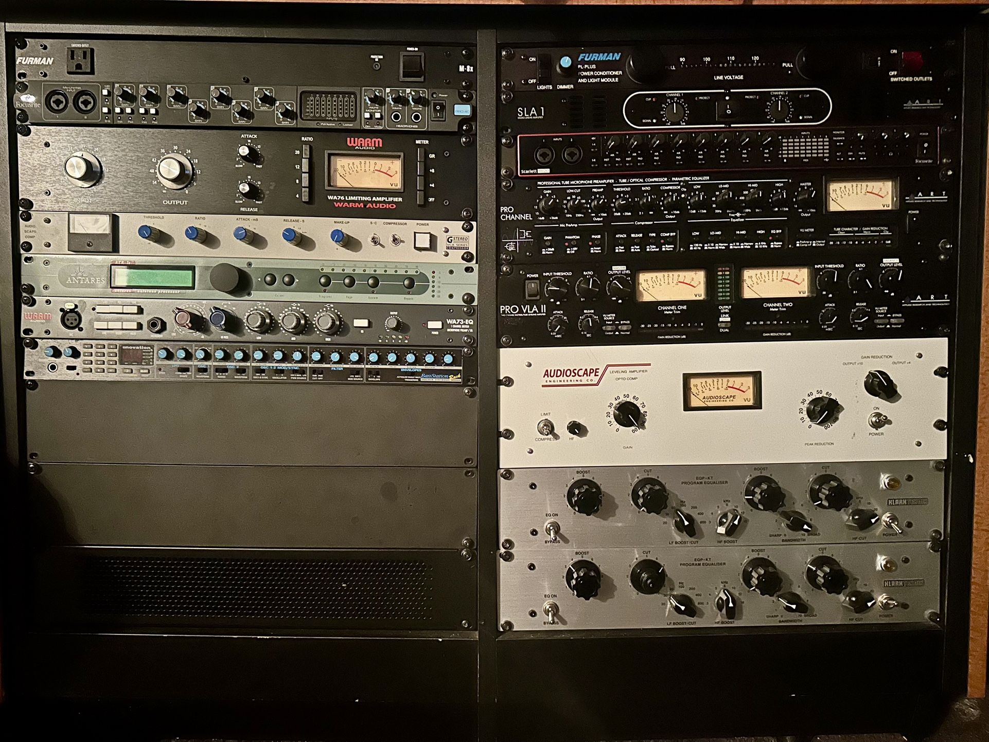 Recording Studio Analog Gear