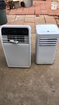 CCH 12,000 BTU and Haier 6,200 BTU portable no vent, no hose no windows