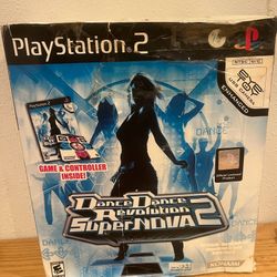 Dance Dance Revolution SuperNova 2 Big Box Bundle PlayStation 2 PS2