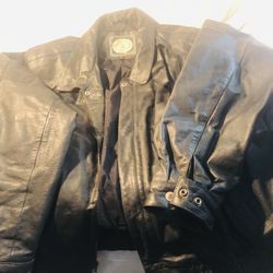 Large Men’s Leather Jacket Size 44 - 46