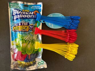 Zuru 100+ Balloons Instant Easy Fill Self-Sealing Water Balloons Bunch Style
