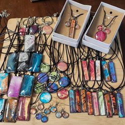 Vases Keychains Coasters Necklaces 