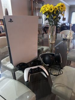 PlayStation 5 Digital 825GB with PS5 Controller & Pulse 3d Headset