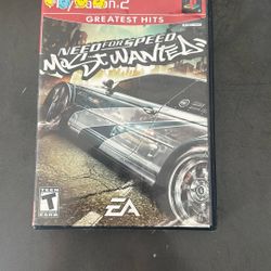 Need For Speed Most Wanted For Ps2