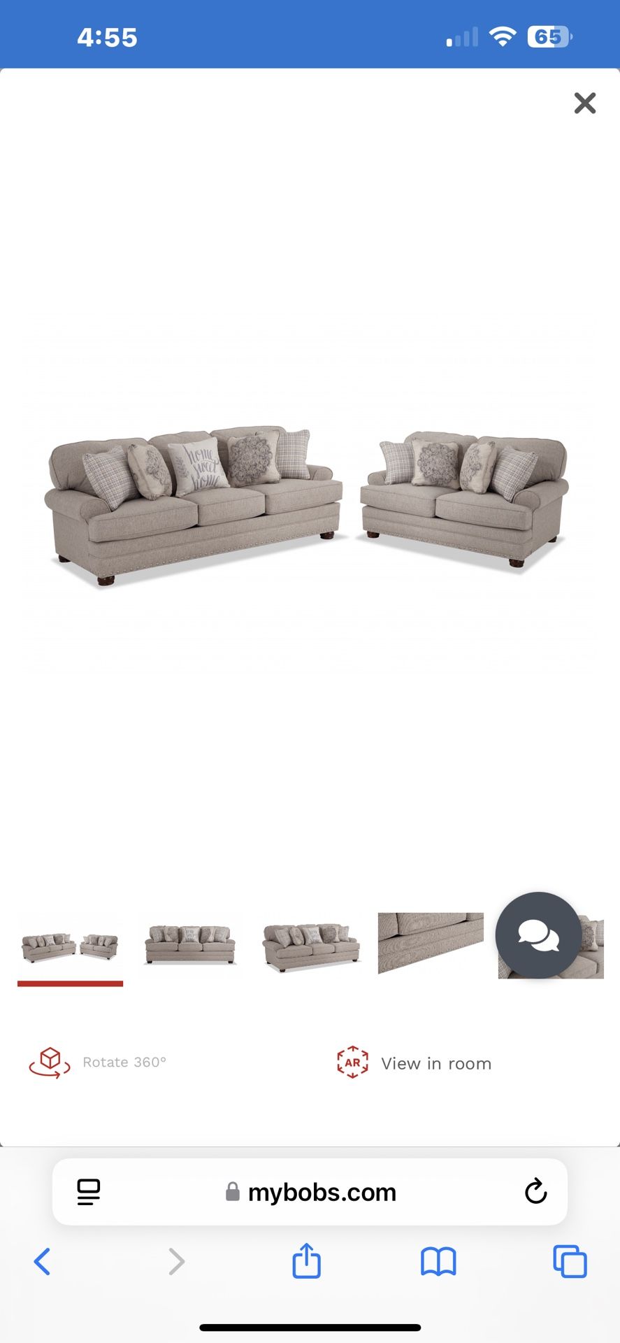 Brand New Sofa Bed Set