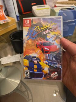 Cruisn Blast Nintendo Switch Out of Print Physical Copy