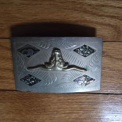 Vintage cowboy Belt buckle