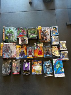 Marvel legends pops and action figure figures