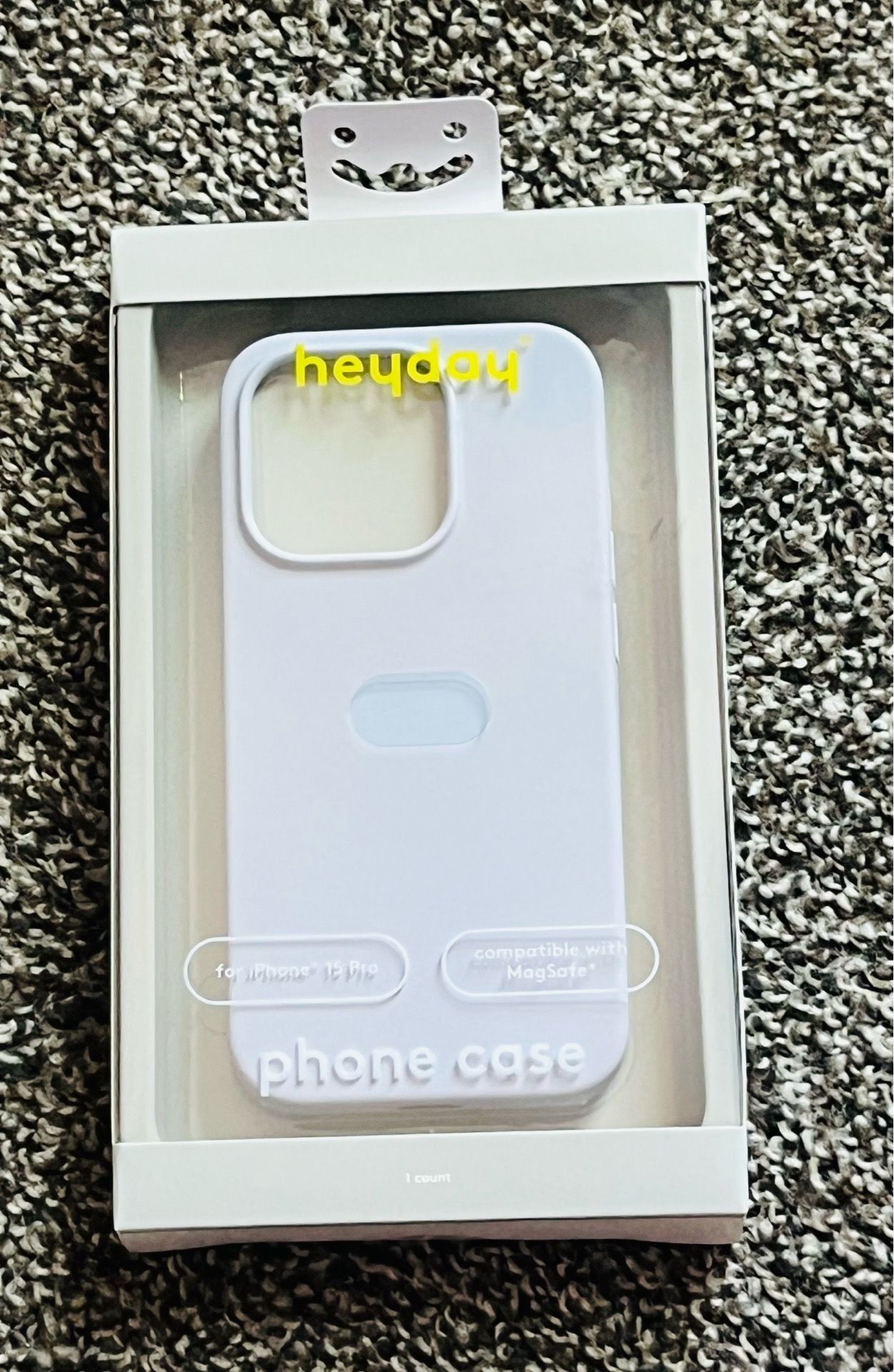 Heyday White MagSafe Compatible Fitted Case/Skin for iPhone 15 Pro