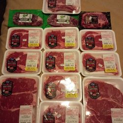 18 Fresh Ribeye Steaks 