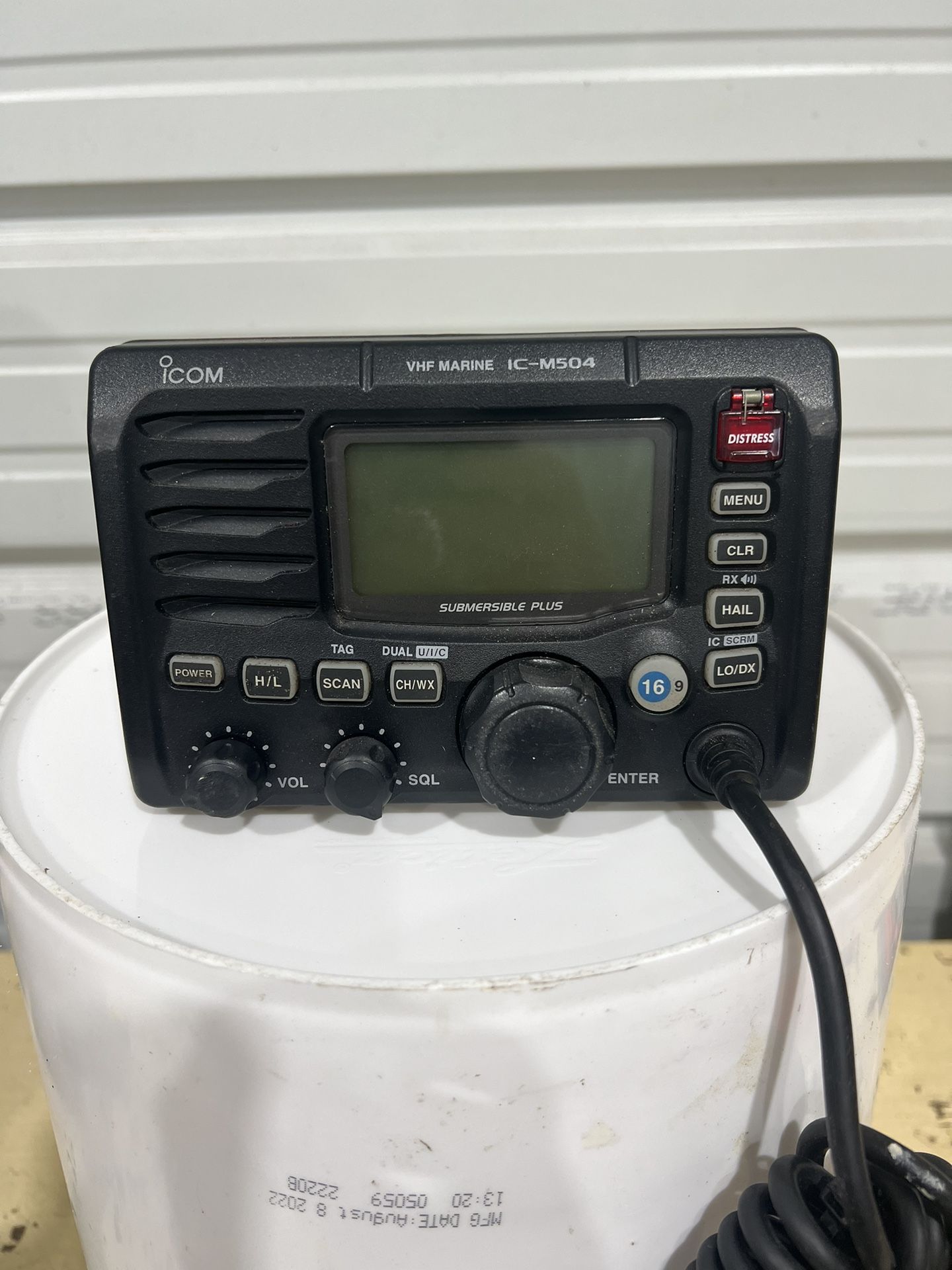 ICOM IC-M504 VHF MARINE RADIO SHIP TO SHORE