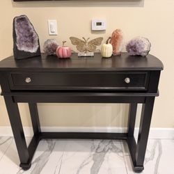 Black Wooden entry Piece And Or Desk
