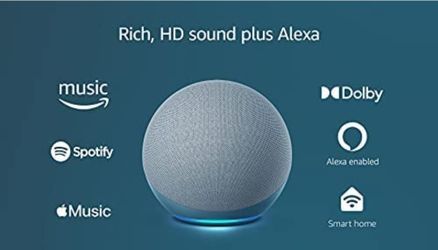 Amazon Echo 4th Generation. Premium Sound, Smart Home Hub. New. Sealed.