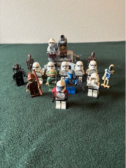 Collectible LEGO Star Wars Figures: Neimoidian Warrior, ARC Trooper & More