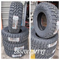 285/70/17 285-70-17 Finalist MT LT New Tire Set Installed And Balanced $820 We Finance Financiamos ‼️⭕️‼️🔺️