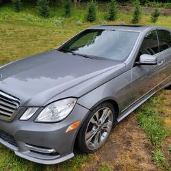 Parting Out 2013 Mercedes E350 W212 Sedan