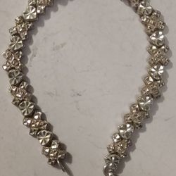 Beverly Hills Silver .925 Sterling Silver  XOXO Bracelet (15.6g)