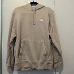 Nude Colour Hoodie Man, Size M 
