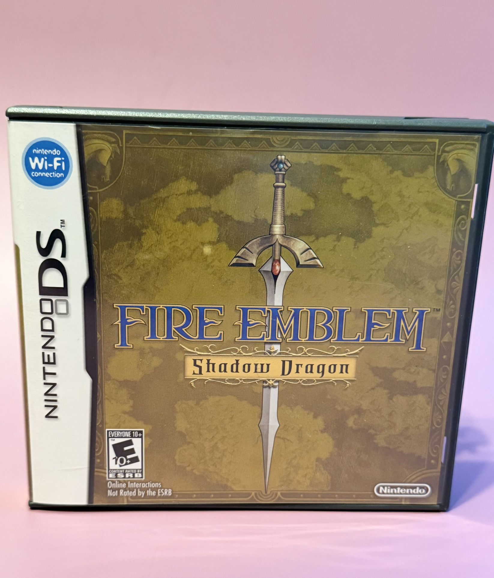 Fire Emblem: Shadow Dragon Case + Manual Only NO GAME