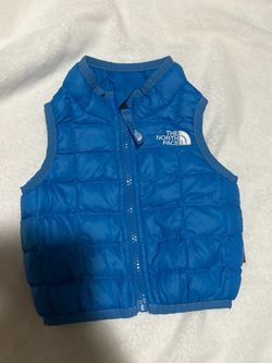 The North Face Baby Puffer Vest Blue size 0-3 months