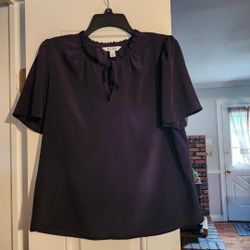 Ladies Black Top Size Med 