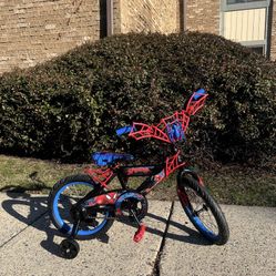 Spider Man Kids Bike 