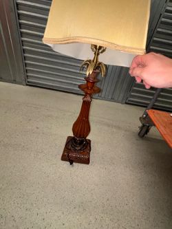 Vintage Wildwood Lamp