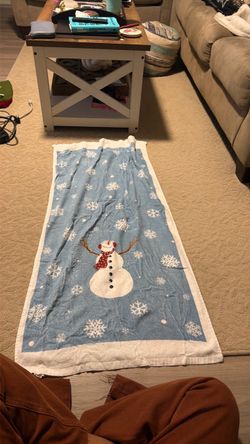 Christmas Snowman Towel