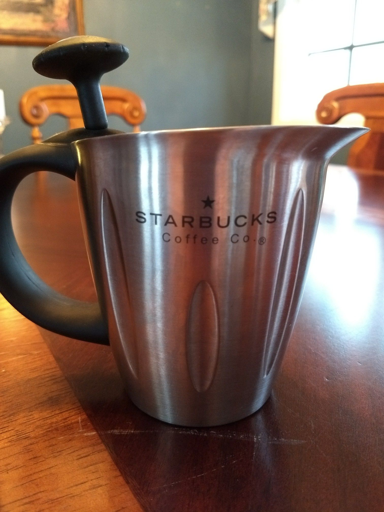 Starbucks Stainless Steel Frothing Pitcher 16 Oz. w/Thermometer